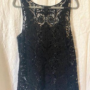 Lane Bryant Crochet Tank, Size 14/16